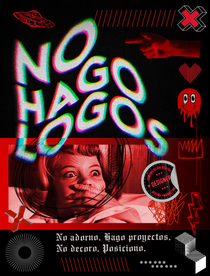 No hago Logos, posiciono marcas. No hago logos, hago comunicación visual y posiciono marcas.